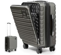 Travely Premium Handgepäck 55x40x23cm erweiterbar, passend für Lufthansa, Eurowings und co. I 41L - 50L Handgepäck mit sanften Rollen und praktischem TSA Schloss, Reise