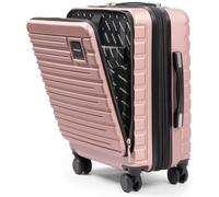 Travely Premium Handgepäck 55x40x23cm erweiterbar, passend für Lufthansa, Eurowings und co. I 41L - 50L Handgepäck mit sanften Rollen und praktischem TSA Schloss, Reise