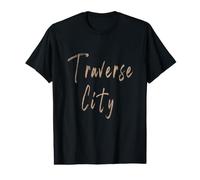 Traverse City Michigan Vintage Elegantes Design Preisgünstiges Grafik-T-Shirt