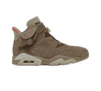 Jordan CT8529 062 Retro-Schuhe für Herren, 6 Hasen, Neutralgrau/Schwarz-Weiß, Khaki, 9.5