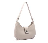 Travistar Handtasche Damen Elegant Schultertasche Damen Kleine Hobo Bag Y2k Tasche Veganes Leder Satteltasche Aesthetic Abendtasche Clutch mit Reißverschluss, Grau Umhängetasche für Teenager Mädchen