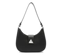 Travistar Handtasche Damen Klein Elegant Schultertasche Damen PU Leder Hobo Bag Y2k Tasche Satteltasche Aesthetic Abendtasche Clutch mit Reißverschluss Coole Schwarz Umhängetasche für Teenager Mädchen
