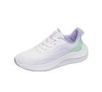 Trcloltc Damen Laufschuhe Mesh Atmungsaktiv Leicht rutschfeste Sportschuhe SchnüRschuhe Fitness Turnschuhe DäMpfende Laufsohle