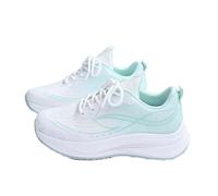 Trcloltc Damen Laufschuhe Mesh Atmungsaktiv Leicht rutschfeste Sportschuhe SchnüRschuhe Fitness Turnschuhe DäMpfende Laufsohle