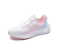 Trcloltc Damen Laufschuhe Mesh Atmungsaktiv Leicht rutschfeste Sportschuhe SchnüRschuhe Fitness Turnschuhe DäMpfende Laufsohle