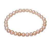 TreasureBay Atemberaubendes Süßwasserperlen-Armband für Frauen und Mädchen - präsentiert in einer schönen Schmuck-Geschenkbox., Perle, Perle,