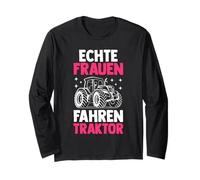 Trecker Landwirt Bauer Traktorfahrer Traktor Langarmshirt