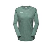 Mammut Damen Tree Wool FL Longsleeve (Größe L, blau)