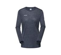 Tree Wool FL Longsleeve (Longsleeves), Damen - Mammut marine melange S