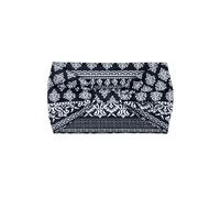 Treer 2/4/6 Stück Haarband Damen, Retro-Paisley Stirnband Damen Extra Breit Elastische Kopftuch, Sommer Stirnband Sport Haarbänder Frauen für Lauf Yoga Fitness (Schwarz 1,4 Stück)