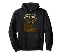 Treffen Sie Mich auf der Dove Field Camo Hunting Season Dove Hunter Pullover Hoodie