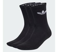 ADIDAS IJ5613 TRE CRW SCK 3PP Socks Unisex Adult black Größe XS