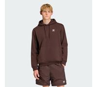 Kapuzensweatshirt ADIDAS ORIGINALS "TREFOIL ESSENTIALS HOODIE, LOCKER GESCHNITTEN", Herren, Gr. L, aurora coffee, Obermaterial: 70% Baumwolle, 30% Polyester, angesetztes Bündchen, Sweatshirts (2870481