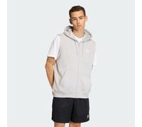 TREFOIL ESSENTIALS HOODIE OHNE ÄRMEL Grey Two L