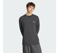 TREFOIL ESSENTIALS MELIERTES LONGSLEEVE Dark Grey Heather XL