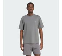 TREFOIL ESSENTIALS SPACER T-SHIRT, LOCKER GESCHNITTEN Grey Four 2XL