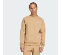 adidas Originals Sweatshirt mit Label-Stitching in Mittelbraun, Größe XS