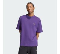 TREFOIL ESSENTIALS T-SHIRT, LOCKER GESCHNITTEN Violet S
