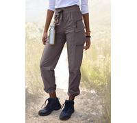 LASCANA ACTIVE Trekkinghose Damen taupe Gr.46