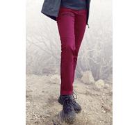 Trekkinghose LASCANA ACTIVE, Damen, Gr. 46, N-Gr, rot, Web, Obermaterial: 95% Polyamid, 5% Elasthan, unifarben, Basic lang, Hosen, mit 3 Zipper Taschen (13502133-46) rot