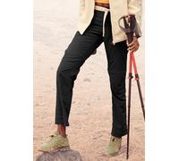 Trekkinghose LASCANA ACTIVE, Damen, Gr. 46, N-Gr, schwarz, Web, Obermaterial: 96% Polyamid, 4% Elasthan, normal, Hosen, 2-in 1-Hose mit abnehmbaren Hosenbeinen (99751861-46) schwarz