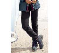 Trekkinghose LASCANA ACTIVE, Damen, Gr. 50, N-Gr, schwarz, Web, Obermaterial: 95% Polyamid, 5% Elasthan, unifarben, Basic lang, Hosen Trekkinghose, mit 3 Zipper Taschen, Topseller (99755824-50) schwar