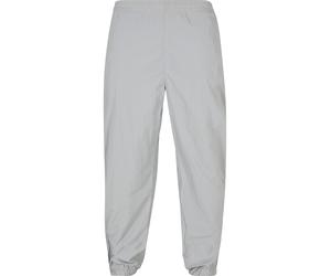 Trekkinghose URBAN CLASSICS "Urban Classics Herren Wide Track Pants", Herren, Gr. 4XL, US-Größen, grau (lightasphalt), 100% Polyamid, unifarben, relaxed fit, Hosen Trekkinghose (73287061-4XL) lightasp