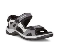 Trekkingsandale ECCO "OFFROAD", Damen, Gr. 37, grau, Nubukleder, Textil, Schuhe, Outdoorschuh, Sommerschuh, Freizeitsandale, in sportlicher Optik (15478407-37) grau
