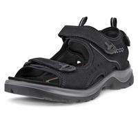Trekkingsandale ECCO "OFFROAD", Damen, Gr. 43, schwarz, Leder, Schuhe, Outdoorschuh, Sommerschuh, Freizeitsandale, mit Klettverschlüssen (26423041-43) schwarz