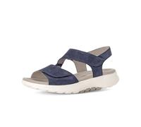 Trekkingsandale GABOR "Trekkingsandale", Damen, Gr. 37,5, blau, Schuhe (93408567-37,5) blau