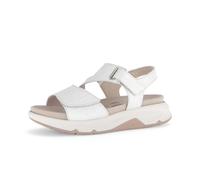 Trekkingsandale GABOR "Trekkingsandale", Damen, Gr. 37,5, weiß (creme), Schuhe (27039158-37,5) creme