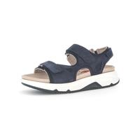 Trekkingsandale GABOR "Trekkingsandale", Damen, Gr. 37, blau, Schuhe (65487914-37) blau