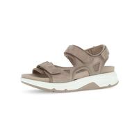 Trekkingsandale GABOR "Trekkingsandale", Damen, Gr. 38,5, beige, Schuhe (57520426-38,5) beige