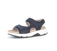 Trekkingsandale GABOR "Trekkingsandale", Damen, Gr. 41, blau, Schuhe (65487914-41) blau