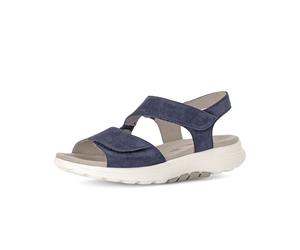 Trekkingsandale GABOR "Trekkingsandale", Damen, Gr. 44, blau, Schuhe (93408567-44) blau
