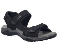 Josef Seibel Herren Sandaletten Arlo 02, Männer Sandalen,Weite G (Normal),Freizeitschuhe,offene Schuhe,Strandschuhe,schwarz,46 EU