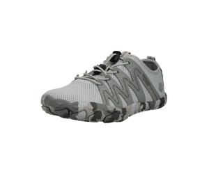 Trekkingschuh DOCKERS BY GERLI "Dockers by Gerli Barfußschuhe Wanderschuhe Textil", Damen, Gr. 39, hellgrau, Textil, Schuhe Trekkingschuh (58055545-39) hellgrau