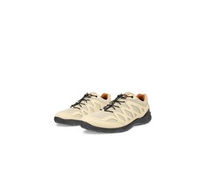 Trekkingschuh ECCO "TERRACRUISE LT M TEX", Herren, Gr. 45, sand, schwarz, Lederimitat, Textil, Schuhe Trekkingschuh, Freizeitsneaker, Halbschuh, Outdoorschuh mit Profilsohle (37384342-45) sand, schwar
