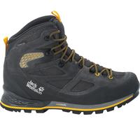 Jack Wolfskin Force Crest Texapore Mid M Black/Burly Yellow XT 39,5 Heren Wanderschuhe