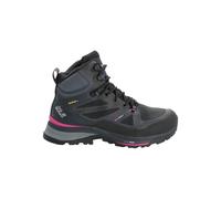Trekkingschuh JACK WOLFSKIN "FORCE TREKKER TEXAPORE MID W" Gr. UK 4,5 - EU 37,5, Normalschaft, pink (black, pink) Schuhe Damen (19884829-4,5)