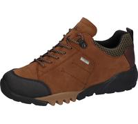 Trekkingschuh WALDLÄUFER "H-AMIATA", Damen, Gr. 4,5 (37,5), cognac, goldfarben, Gummi, Nubukleder, Textil, Veloursleder, kontrastfarbene Details, Schuhe Trekkingschuh, Freizeitschuh, Halbschuh, Outdoo