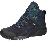 Trekkingschuh WALDLÄUFER "H-AMIATA", Damen, Gr. 4,5 (37,5), nachtblau, schwarz, Gummi, Nubukleder, Textil, Veloursleder, Schuhe Trekkingschuh, Outdoorschuh, Wanderschuh, TEX-Membran, Komfortweite H (=