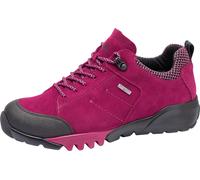 Trekkingschuh WALDLÄUFER "H-AMIATA", Damen, Gr. 4,5 (37,5), pink (magenta, schwarz), Gummi, Textil, Veloursleder, Schuhe Trekkingschuh, Freizeitschuh, Halbschuh, Outdoorschuh mit TEX-Ausstattung, H-We