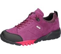 Trekkingschuh WALDLÄUFER "H-Amiata", Damen, Gr. 5,5 (38,5), rosa (fuchsia), Gummi, Nubukleder, Textil, Schuhe Trekkingschuh, Freizeitschuh, Halbschuh, Schnürschuh mit TEX-Membran, H-Weite (78230234-5,