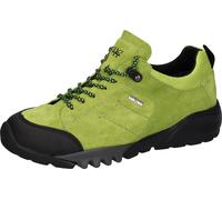 Trekkingschuh WALDLÄUFER "H-AMIATA", Damen, Gr. 6 (39), hellgrün, schwarz, Gummi, Textil, Veloursleder, kontrastfarbene Details, Schuhe Trekkingschuh, Freizeitschuh, Halbschuh, Outdoorschuh mit TEX-Au