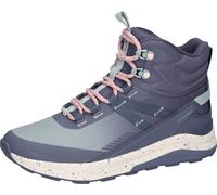 Trekkingschuh WALDLÄUFER "H-CHARLIE", Damen, Gr. 6 (39), blau (dunkelblau, zartgrün), Synthetik, Textil, Schuhe Trekkingschuh, Outdoorschuh, Schnürboots in veganer Verarbeitung, H-Weite (56978612-6) d