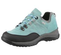 Trekkingschuh WALDLÄUFER "H-MOMO", Damen, Gr. 4 (37), grün (mint, schwarz), Gummi, Textil, Veloursleder, kontrastfarbene Details, Schuhe Trekkingschuh, Halbschuh, Schnürschuh, Outdoorschuh, TEX-Membra