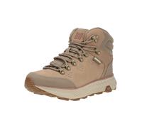 Trekkingschuh WALDLÄUFER "Waldläufer Wanderschuhe Nubukleder/Textil", Damen, Gr. 38, dunkelbeige, Nubukleder, Textil, Schuhe Trekkingschuh (65096434-38) dunkelbeige
