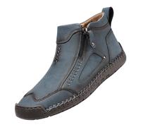 Trekkingschuhe Herren Herren Sneakers Anti-Rutsch Turnschuhe Mesh Sommer Schuhe Fashion Slip on Schlupfschuhe Atmungsaktive Sportschuhe Walkingschuhe Schuhe sliponsneaker Blau 38 Outdoor-Aktivitäten