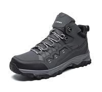 Trekkingschuhe Herren Wasserdicht Unisex Leichte rutschfest Outdoor Shoes Wanderschuhe Knöchel Schuhe Breite Füße Ultralight Sportschuhe Für Camping Walkingschuhe Joggingschuhe (Dunkelgrau, 46)